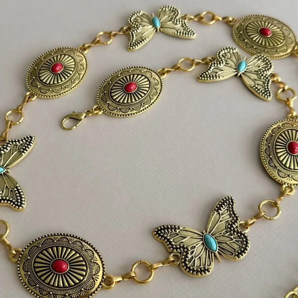 Boho Butterfly Belt M1526